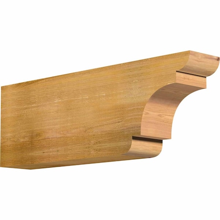 Ekena Millwork New Brighton Rough Sawn Rafter Tail, Western Red Cedar, 6"W x 12"H x 36"L RFT06X12X36NEB00RWR